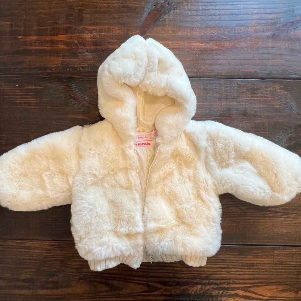 Girls Faux Fur Jacket